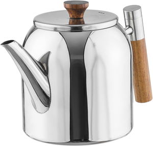 براد ستاينلس استيل السيف غاليري، 0.5 لتر، يد خشبي - فضي لامع product image