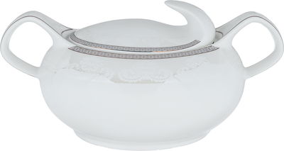 Dania Porcelain Dinner Set, 75 Pieces, Engraved - White product image 11