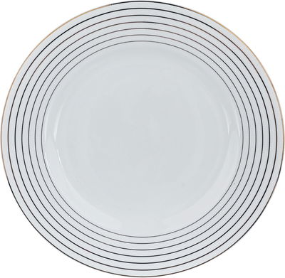 طقم تقديم سفرة بورسلان دانيا، 75 قطعة، منقوش - أبيض product image 9