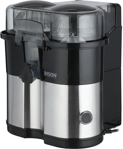 Edison FE003B-S Electric Double Citrus Juicer, 100W, 380ml, Single Speed - Black Silver product image 3