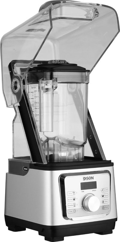 خلاط سماش إديسون، 1600 واط، 2 لتر، 6 وظائف، 6 شفرات، HS-606C - فضي product image 3