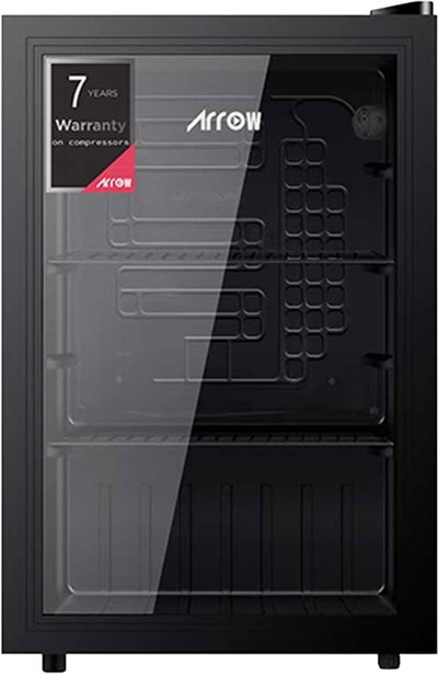 Arrow RO-90SCK Mini Bar, 70 Liters, 2.4 Cubic Feet, Adjustable Cooling - Black product image 1