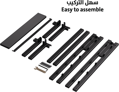 Awa Iron Bed , 90 X 190 Cm - Black product image 5