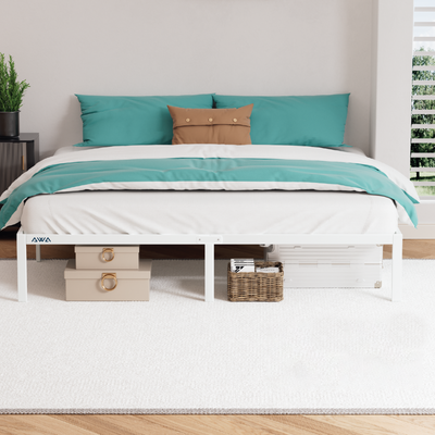 Awa Iron Bed , 120 X 200 Cm - White product image 2