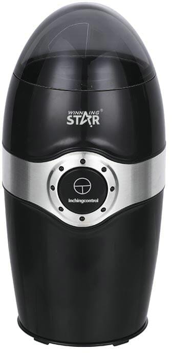 مطحنة قهوة ويننج ستار، 70 جم، 150 واط، قفل امان، ST-9710 - اسود product image 1