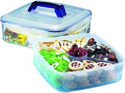 حافظة طعام بلاستيك لوك اند لوك، 6,5 لتر، غطاء - شفاف product image 2