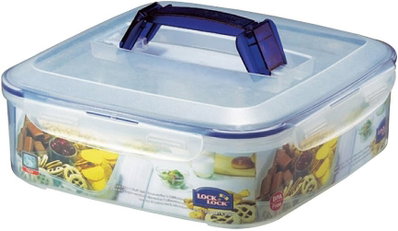 حافظة طعام بلاستيك لوك اند لوك، 6,5 لتر، غطاء - شفاف product image 1