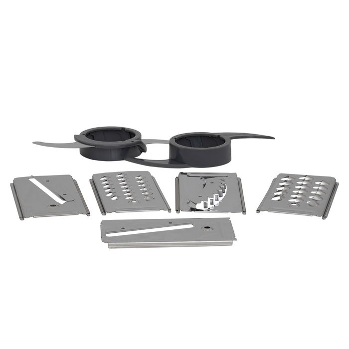 محضر طعام إديسون تيربو، 800 واط، 3.5 لتر، 10 سرعات، 3 برامج، YF-505 - اسود فضي product image 7