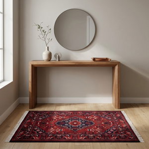 سجادة مجلس بوليستر سجادتي، 90×200 سم - احمر product image