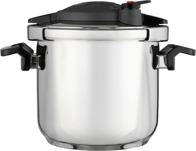 قدر ضغط ستانلس ستيل ستانلس ستيل كوركماز، 12 لتر - فضي اسود product image 2
