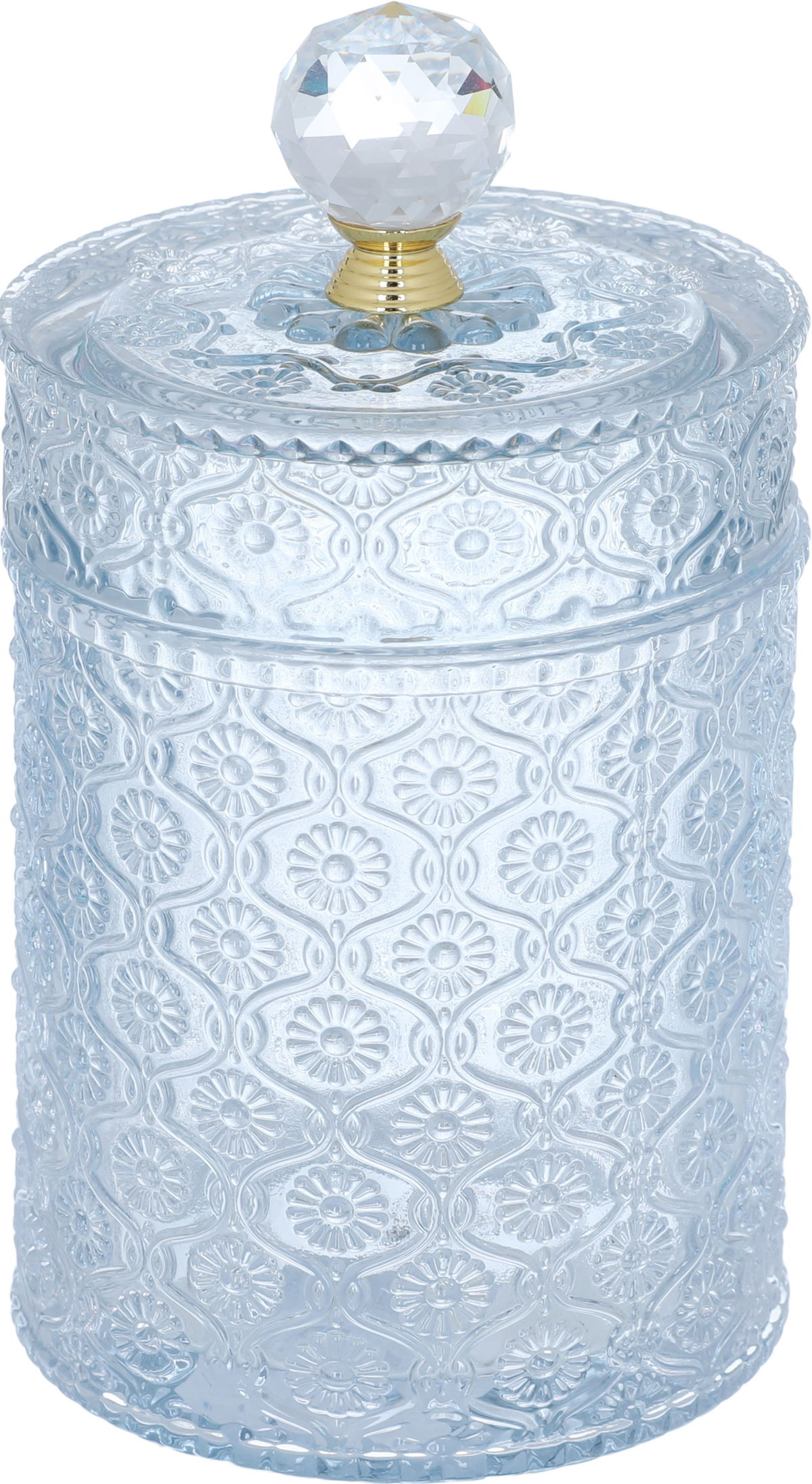 Al Saif Gallery glass candy bar, 19 x 10.5 x 10.5 cm - light blue product image 2