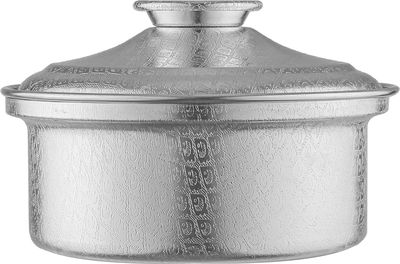 طقم قدور المونيوم السيف بلص، 14 قطعة - فضي product image 3