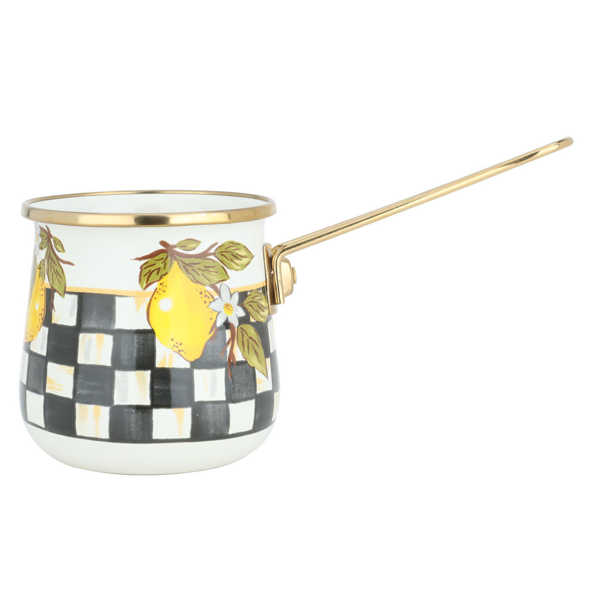 Al Saif Gallery Steel coffee pot, 0.65 liters, gold handle - multi color product image 1