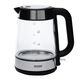 غلاية كهربائية استيل إديسون، 2200 واط، 1.7 لتر، F-625 - اسود شفاف product image 1