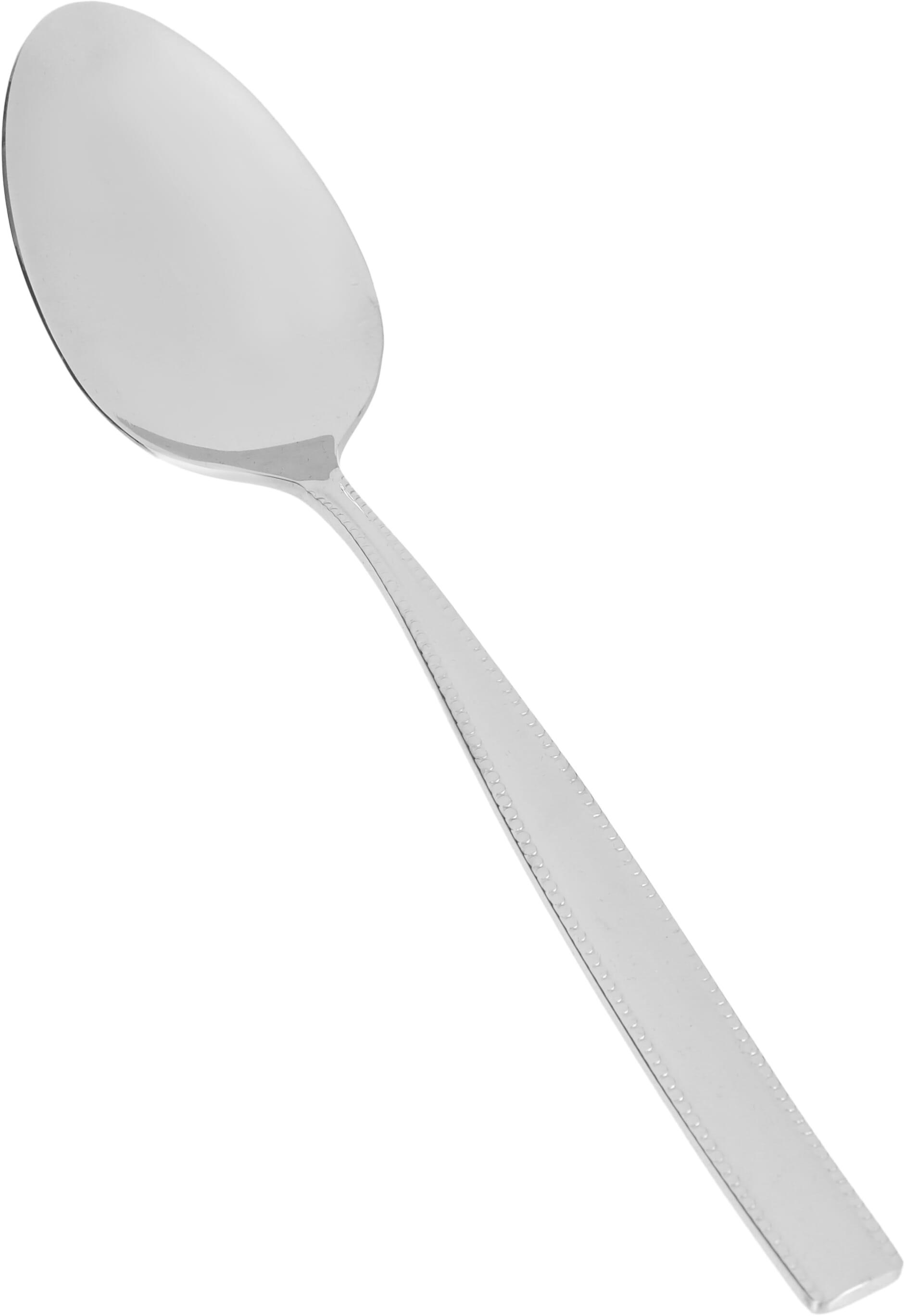 طقم ملاعق استيل السيف غاليري، 24 قطعة، حواف منقوشة - فضي product image 4