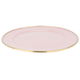 Al Saif Gallery Steel Serving Plate, 30 cm, Round - Light Pink product image 1