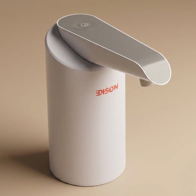 Edison Plastic Water Pump, 4 Watt, USB Connection - White product image 1