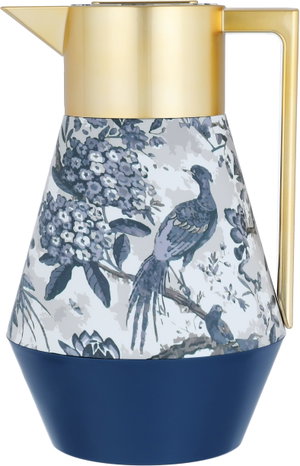 Everest Lydia Thermos, 1 liter, glass inner container, plastic outer shell - blue product image 2