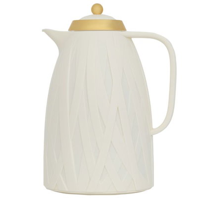 Al Saif Gallery Acacia Thermos, 1 Liter - White product image 1