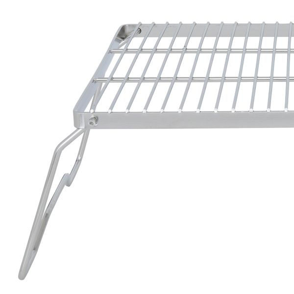 Barq Al Haya steel fire chair, 44 x 32 x 16 cm, large - silver product image 2