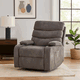 Fabric Swivel Reclining Chairs, 100×80×50 Cm - Grey product image 1