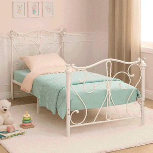 سرير حديد، 35×90×190 سم - أبيض product image