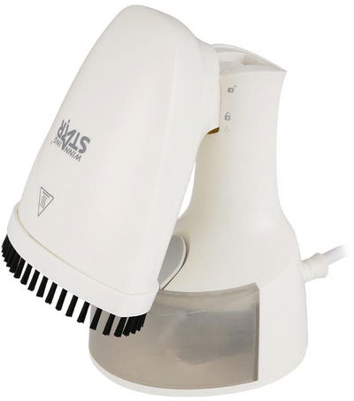 Winning Star ST-90411 Stainless Steel Portable Steam Iron, 140ml, 1350/1650W - White product image 6