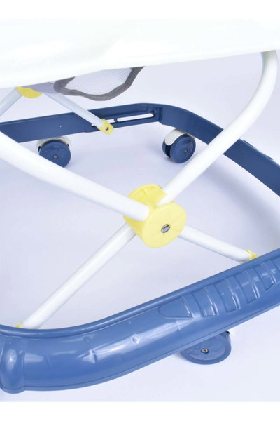 مشاية اطفال فان مومونت، قابلة للتعديل، مزودة بألعاب - ازرق ابيض product image 8