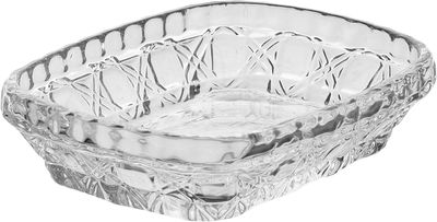 Al Saif Gallery Glass Serving Dish Set, 9.5x7.5x2.5 cm, 5 Pieces, Oval - Clear product image 3
