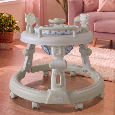 Fun Moment Baby Walker, Foldable, Adjustable, Musical Toys - Multicolor product image 2