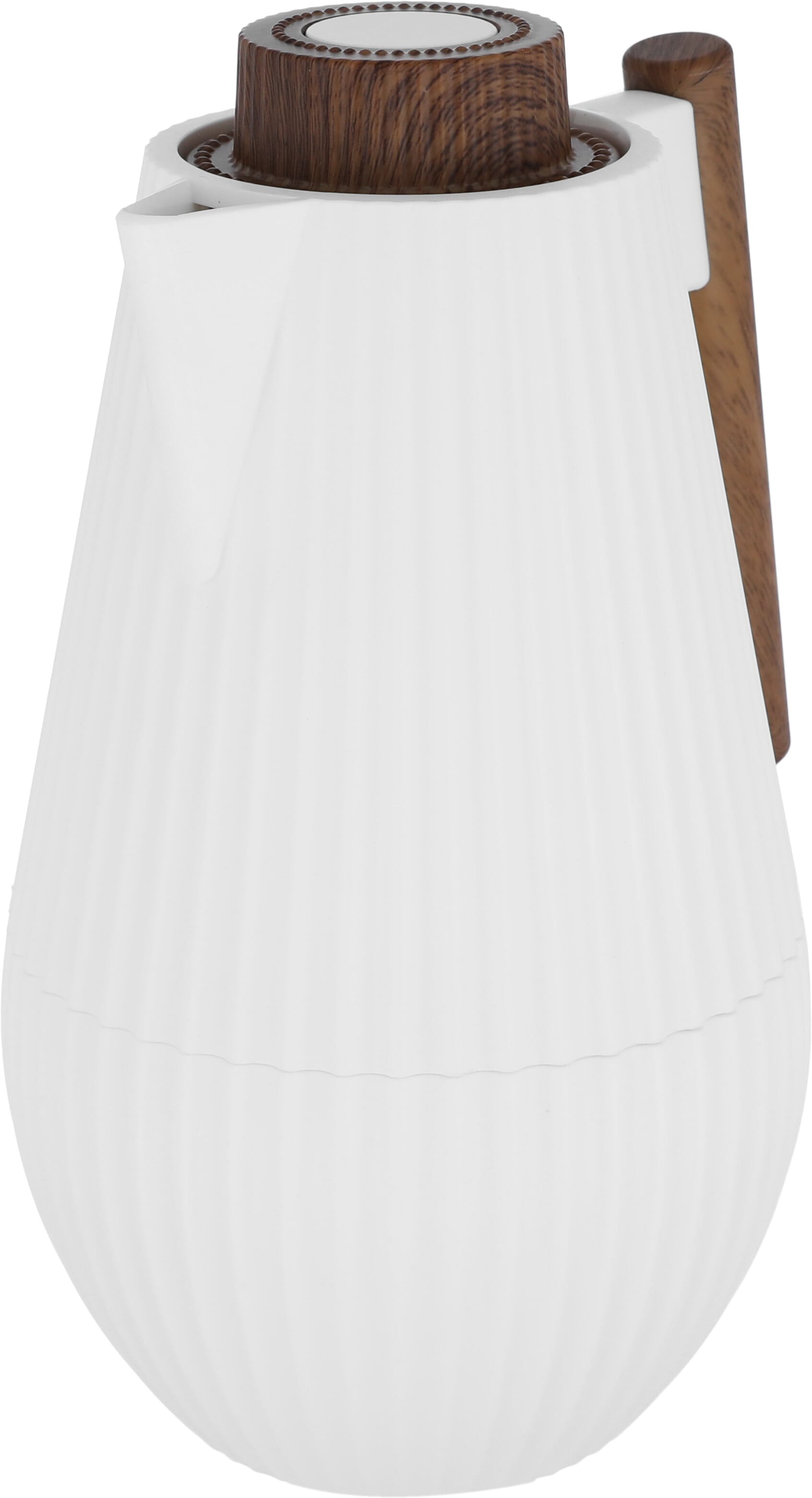 Al Saif Gallery Layar thermos, 1 liter, thermal glass inner container, plastic outer shell - white product image 2