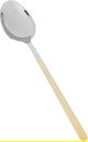 Al Saif Gallery steel spoon set, 24 pieces, gold-silver handle product image 2