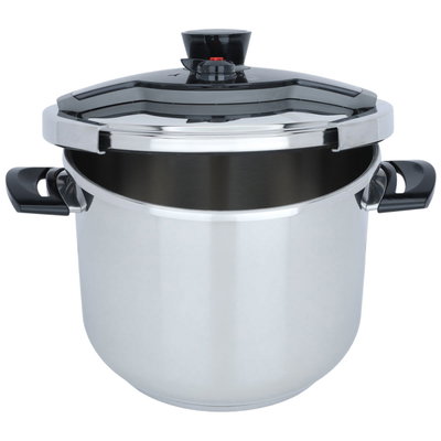 قدر ضغط استيل فالكانو، 12 لتر - فضي product image 3