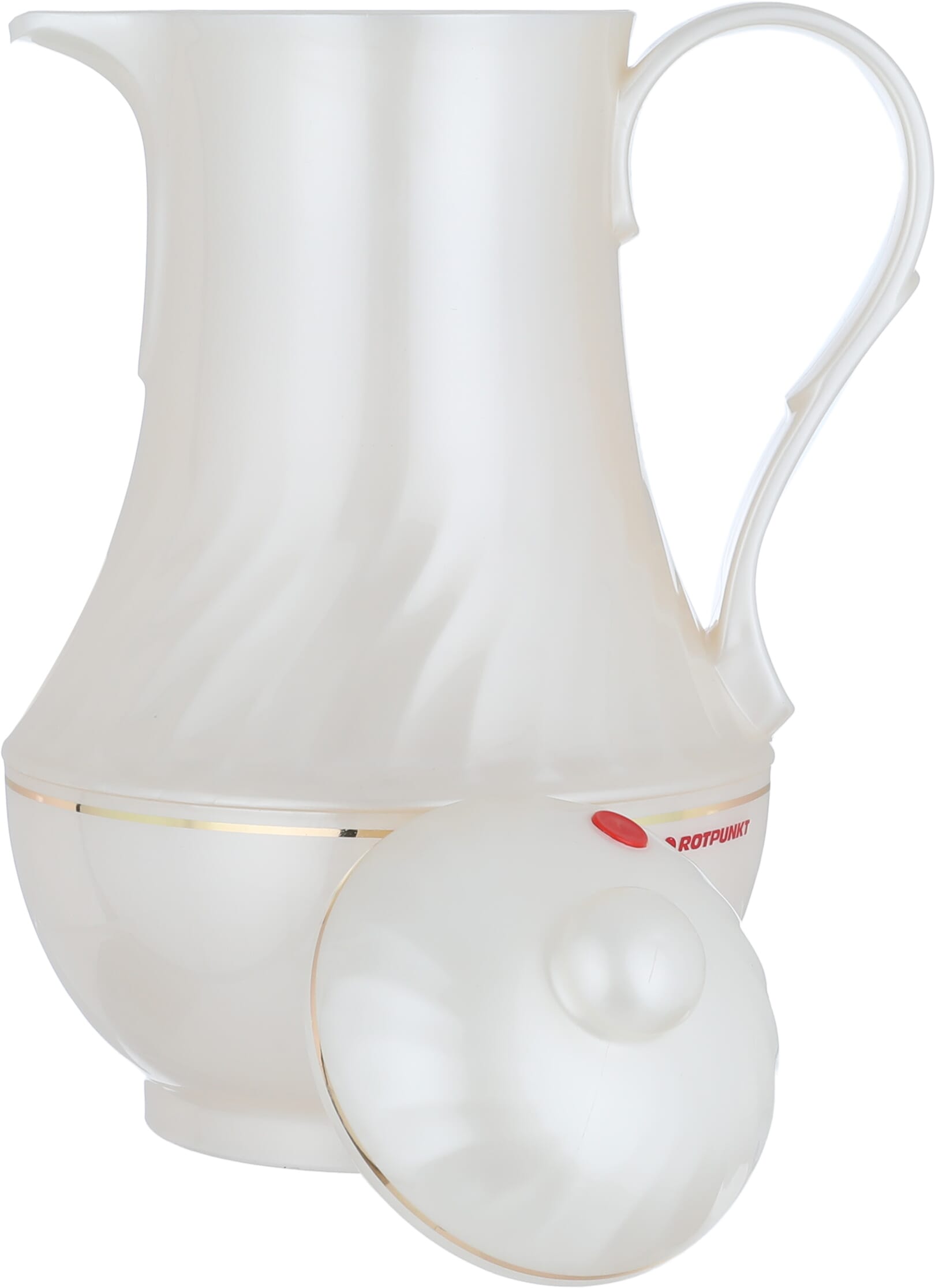 ترمس روتبونت، 1 لتر، حافظة داخلية زجاج، هيكل خارجي بلاستيك - اوف وايت product image 2