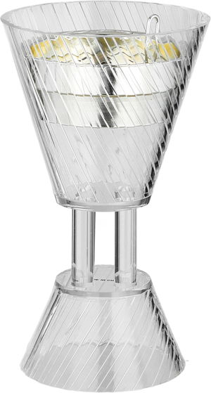 مبخرة أكرليك السيف غاليري، 13x13x24 سم، قاعدة - شفاف product image 2