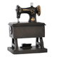 Al Saif Gallery Plastic Decorative Sewing Machine, 15 x 11.5 x 21 cm - Black Gold product image 2