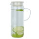 GeekAl Saif Gallery Glass, 1.2 Liter, With Lid - Clear product image 1