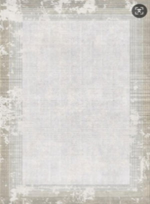 سجاده نورينا شكل مستطيل، 2×3 سم، صنع آلياً - كريم product image