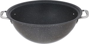 قدر طبخ جرانيت هاشفير، 32 سم، بيد استيل - رمادي product image 2
