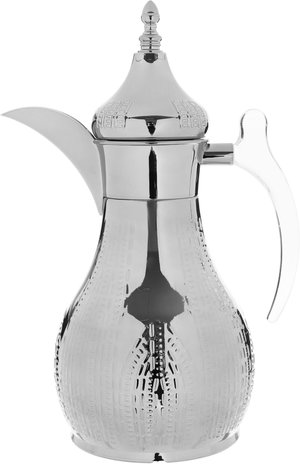Al Saif Gallery Haila Thermos, 1 liter, steel inner container, steel outer shell - silver product image 2