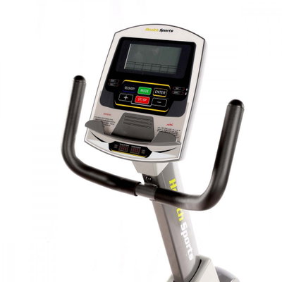Healthcare Stationary Exercise Bike, Adjustable Seat, 16 Resistance Levels, 13 Programs, LCD Display - Gray product image 5