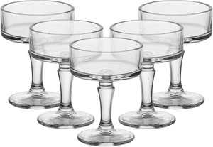 Glass yogurt and dessert cup set, 51 ml, 5 pieces - Clear product image 2