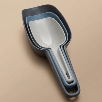 Al Saif Gallery Plastic Standard Spoons Set, 3 Pieces - Multi Color product image 1