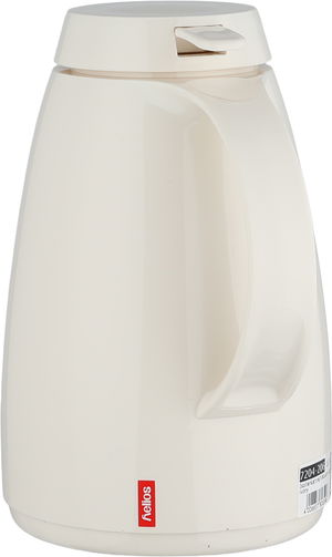 ترمس الماني هليوز، 1.3 لتر،حافظة داخلية زجاج، ضغَّاط - كريمي product image 2