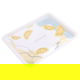 Al Saif Gallery plastic serving tray, 28 x 21 x 2 cm, rectangle - white product image 1