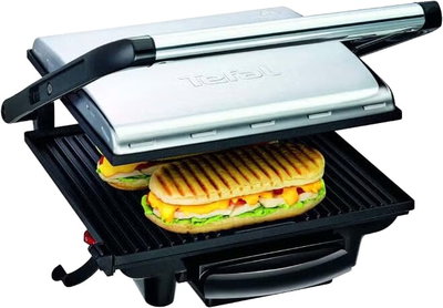 شواية تيفال بانيني إنيسيو، 2000 واط، ألواح مطلية غير اللاصقة، GC241D28 - اسود فضي product image 5