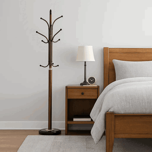 علاقة ملابس مودرن معدن، ارتفاع 185 سم - بني product image