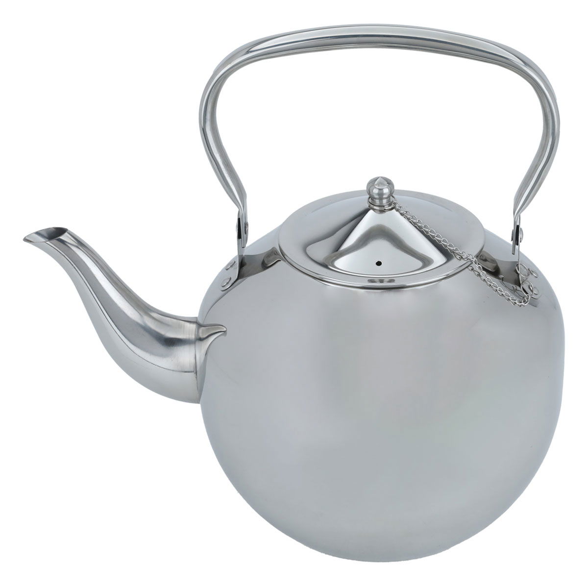 Al Saif Gallery Steel Teapot, 4 Liter - Silver product image