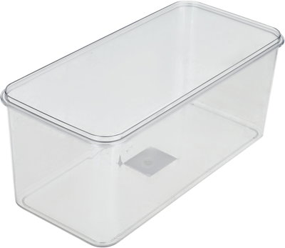 علبة تخزين أكريليك السيف غاليري، 34x17x15 سم، غطاء، مستطيل - شفاف product image 5