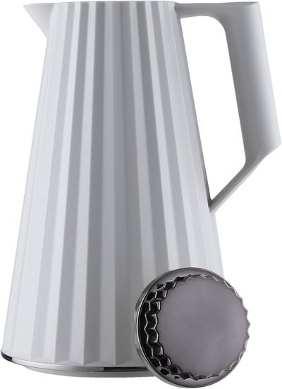 ترمس فيجو اليجانس، 1 لتر،حافظة داخلية زجاج، غطاء نيكل - رمادي فاتح product image 4